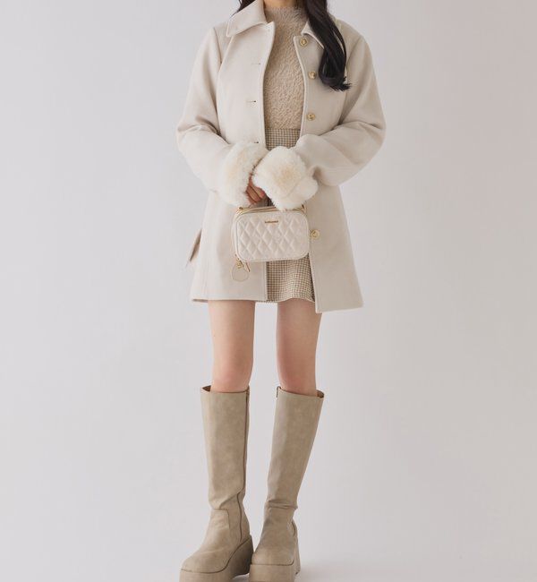  「リボンミドルコート/SMサイズあり」|その他|