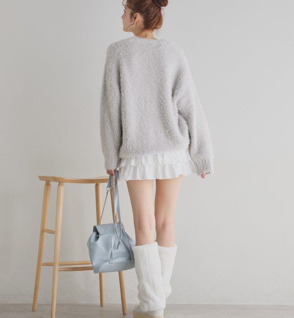  「あざとモテフェザーカーデ」|ニット・セーター|