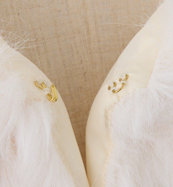  「衿つきファーミドルコート」|その他|