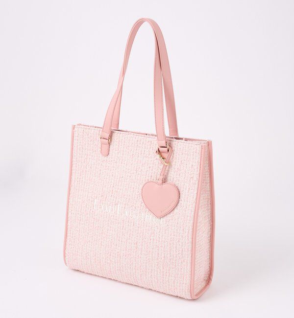  「【LouLoumei】全10色展開/ハートチャーム付きキャリーオントート/推し活」|その他|