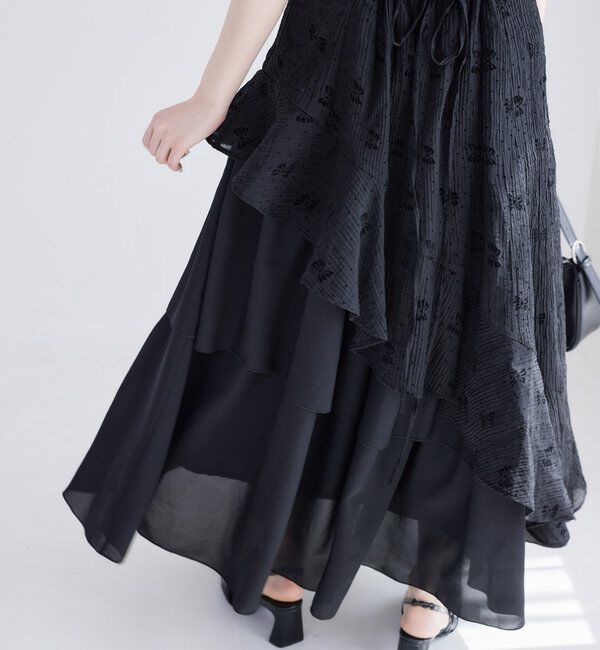  「【リバイバル】イレヘムティアードロングワンピース」|ワンピース|