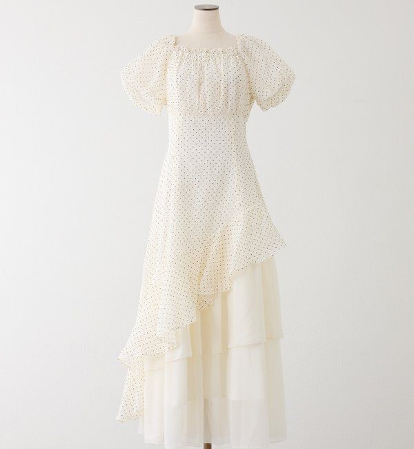  「【リバイバル】イレヘムティアードロングワンピース」|ワンピース|