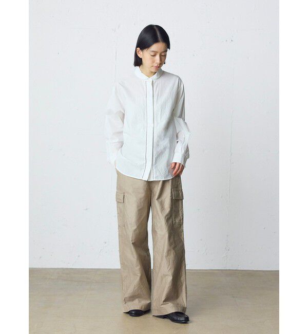 MidiUmi「MidiUmi ダッチカラーレースシャツ」|シャツ・ブラウス|