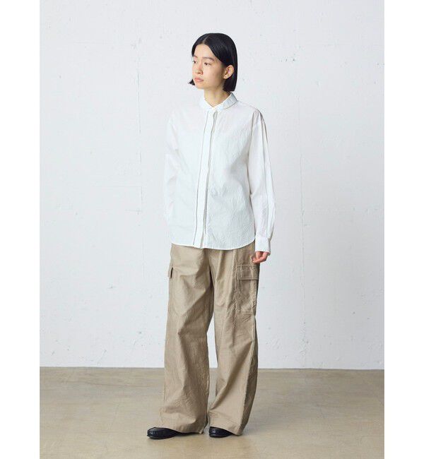 MidiUmi「MidiUmi ダッチカラーレースシャツ」|シャツ・ブラウス|