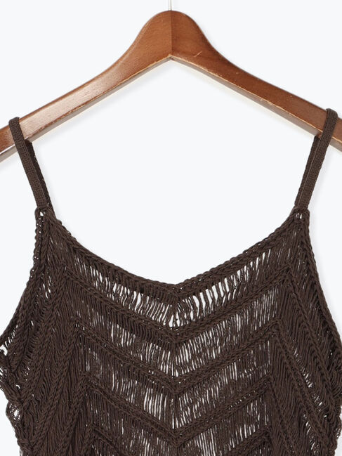 Te chichi「フリンジニットキャミソール」|ニット・セーター|