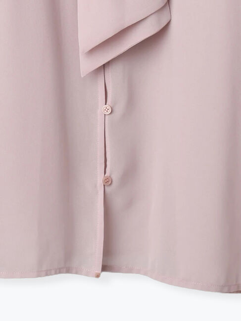 Te chichi「ボウタイチュニックフリルブラウス《2025Autumn catalog vol.2 item》」|シャツ・ブラウス|