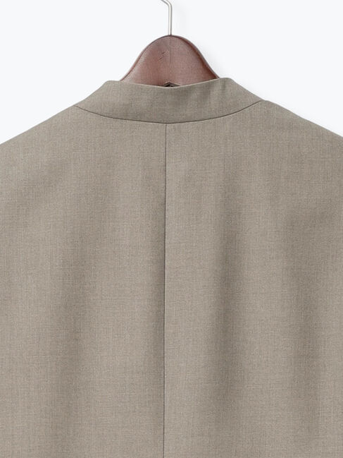 Te chichi「ノーカラーダブルブレストジャケット」|その他|