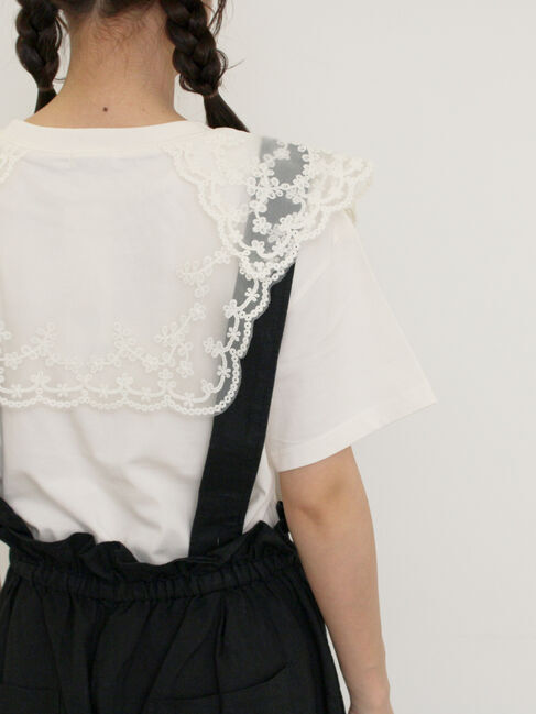 Samansa Mos2「【Cross&times;Linen】サス付パンツ」|その他|