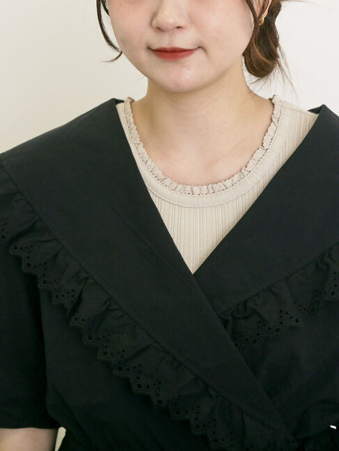 Samansa Mos2「◎カシュクールレースブラウス」|シャツ・ブラウス|