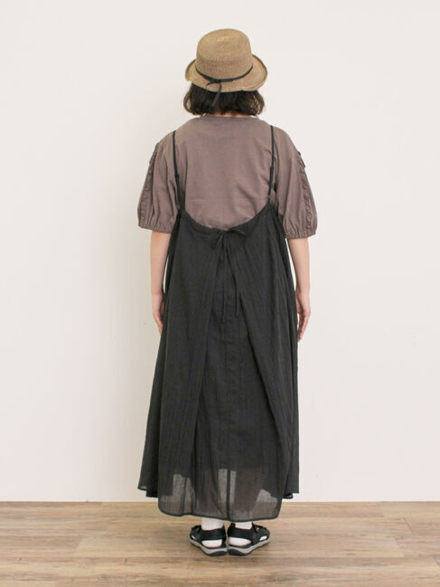 Samansa Mos2「袖タテフリルTシャツ」|Tシャツ・カットソー|