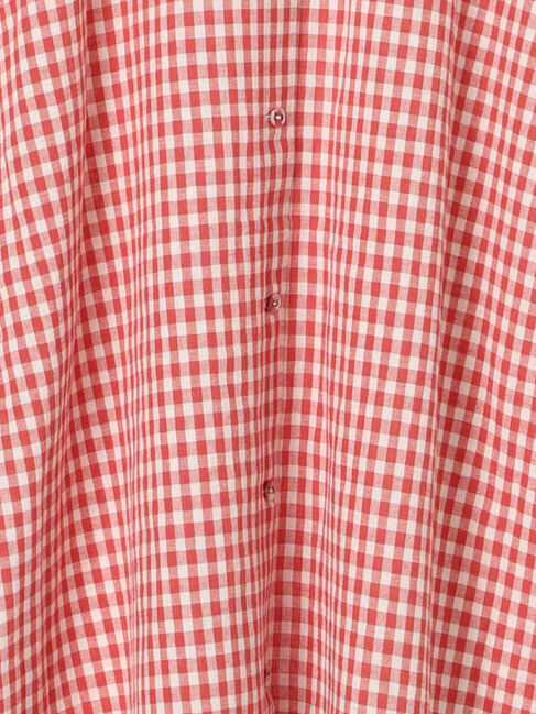 Samansa Mos2「袖口ギャザー前後2WAYチュニック」|シャツ・ブラウス|