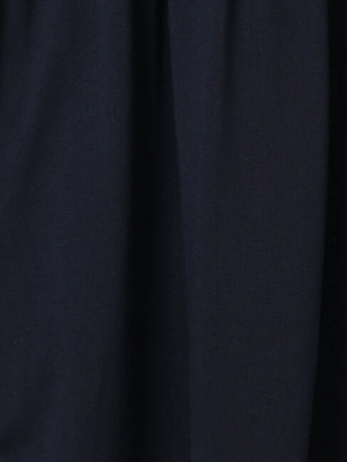 Samansa Mos2 blue「【接触冷感】ドルマンギャザー刺繍Tシャツ」|Tシャツ・カットソー|