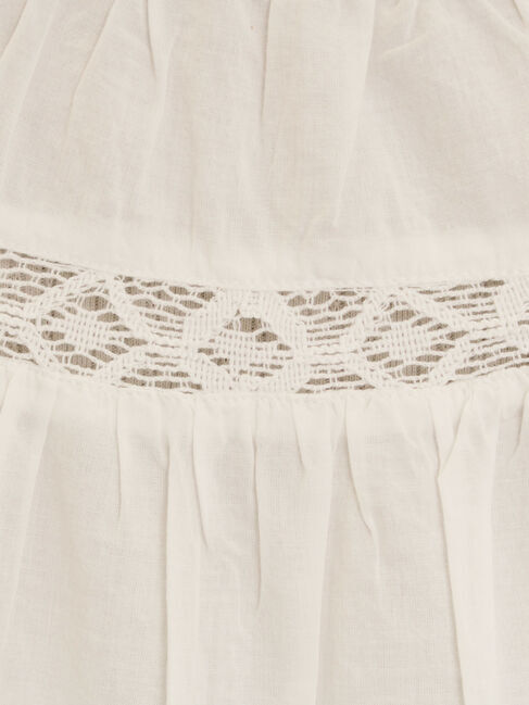 Samansa Mos2「レースティアードチュニックブラウス」|シャツ・ブラウス|