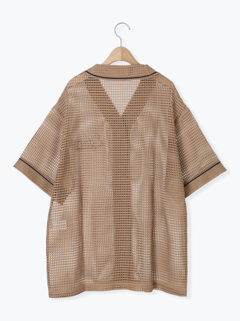 SM2「メッシュベースボールシャツ」|シャツ・ブラウス|