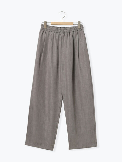 Samansa Mos2 blue「タックイージーパンツ」|その他|