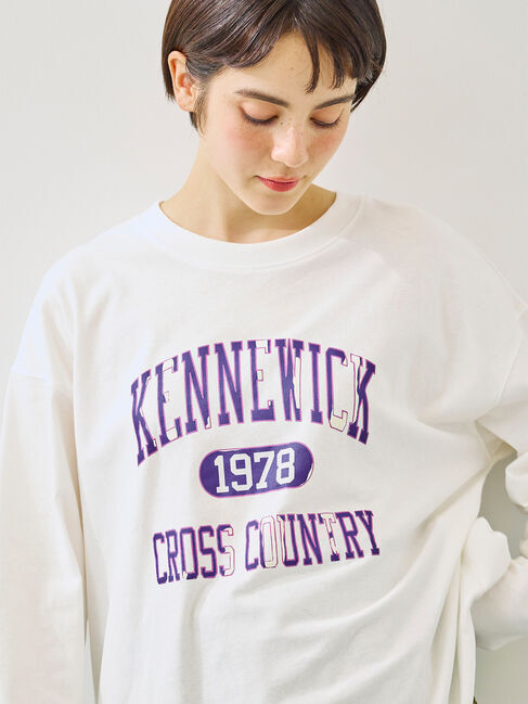 SM2「柄アソートフロッキープリントロングTシャツ」|Tシャツ・カットソー|