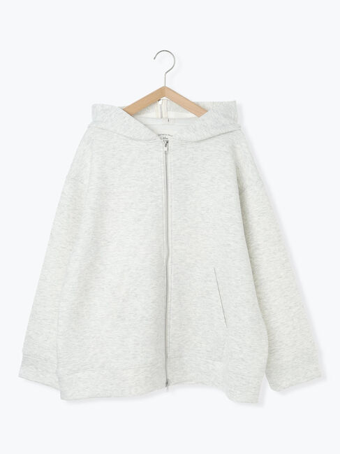 Samansa Mos2 blue「ダンボールフードジャケット」|その他|