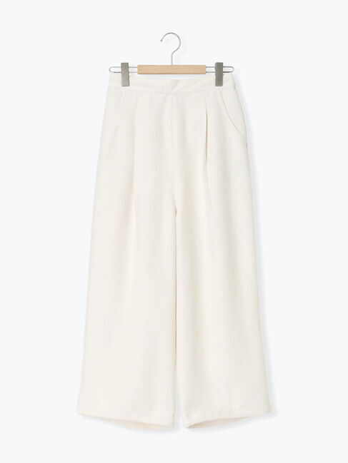 Samansa Mos2「【M/Lサイズ】裾絞りタックパンツ」|その他|