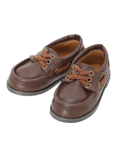 Samansa Mos2 Lagom「デッキシューズ」|ビジネス・ドレスシューズ|ブラウン