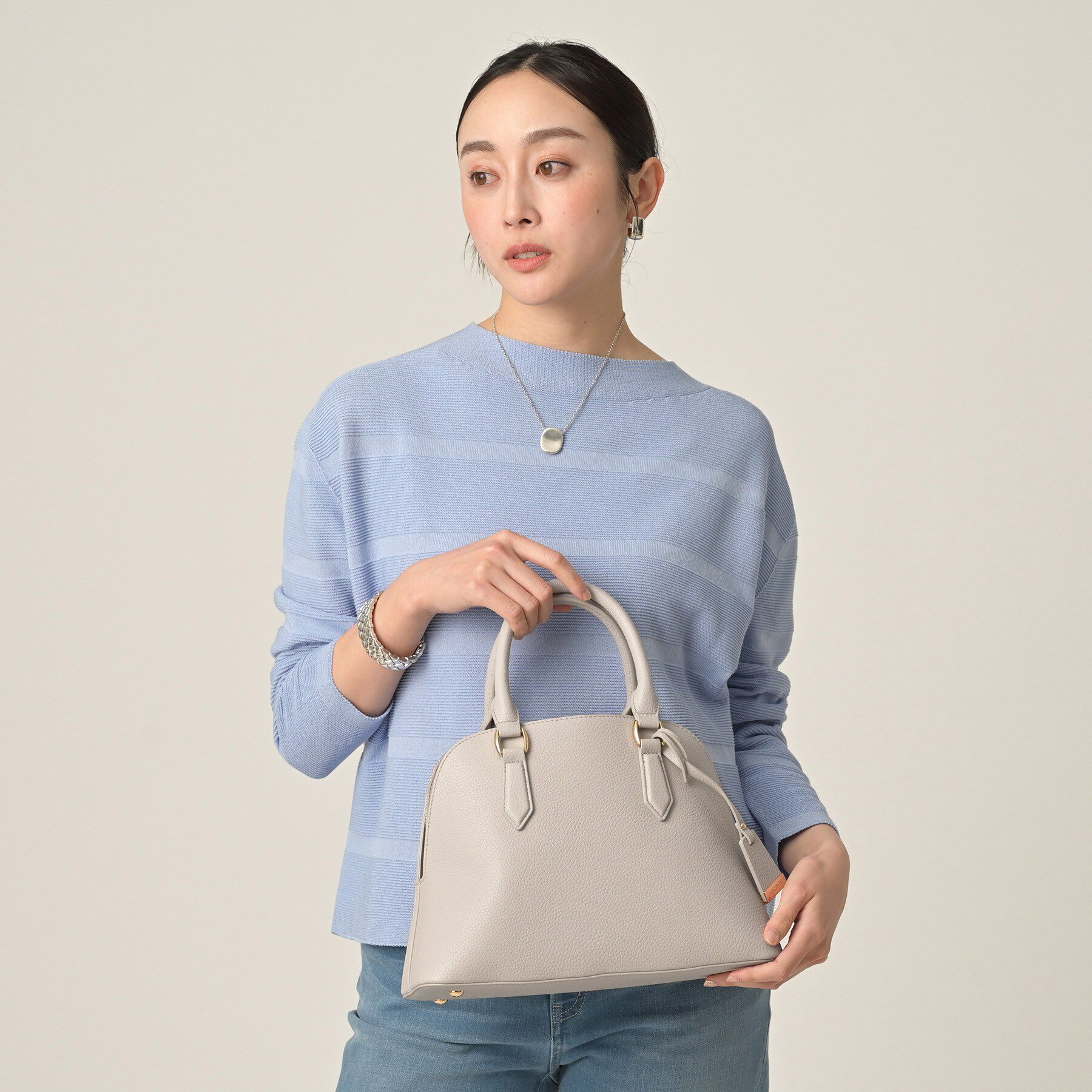 UNTITLED「【追加8／名品】2WAYポケットボストンバッグ」|ハンドバッグ|