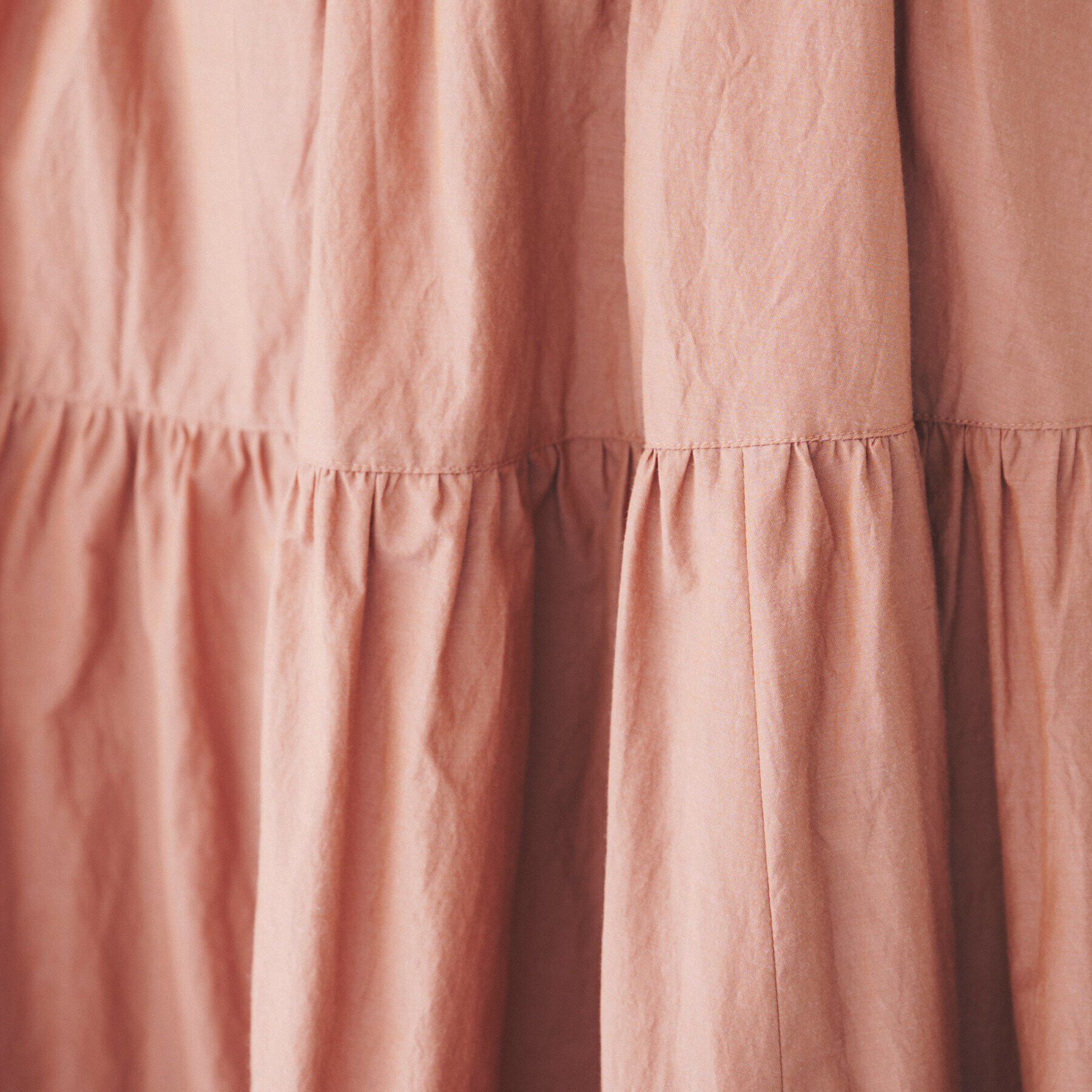 UNTITLED「ライトコットン ティアードスカート」|スカート|