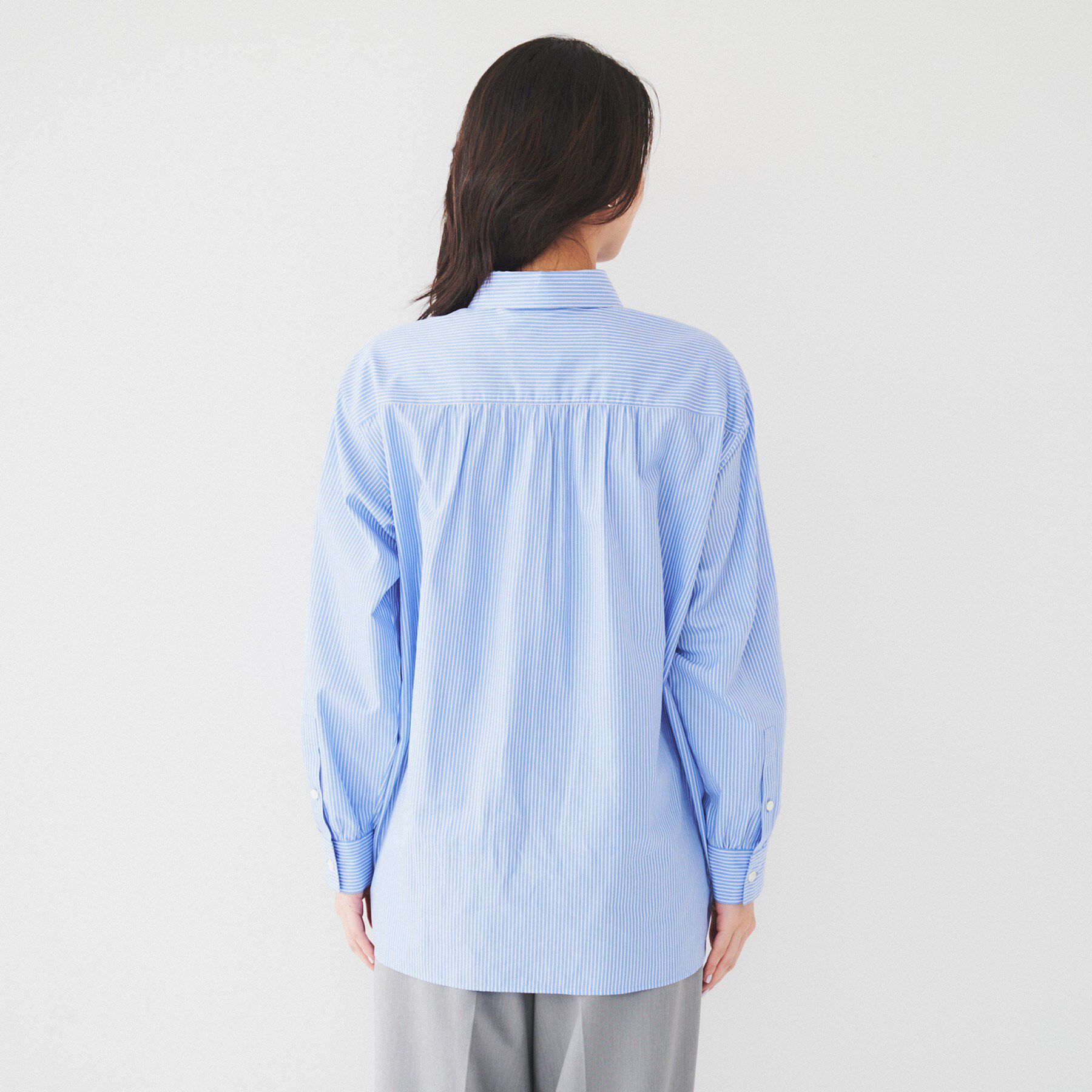 UNTITLED「【コットン100/前開きボタン】フロントフリルシャツ」|シャツ・ブラウス|