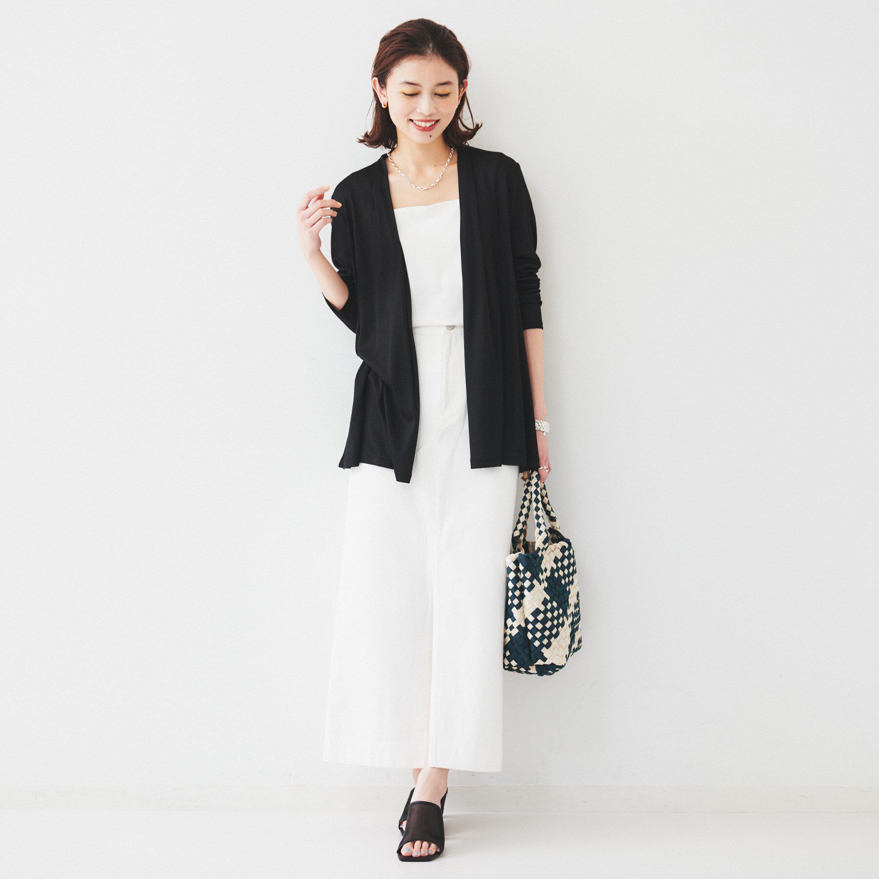 UNTITLED「【接触冷感/UV機能/遮熱】ジャージカーディガン」|カーディガン|