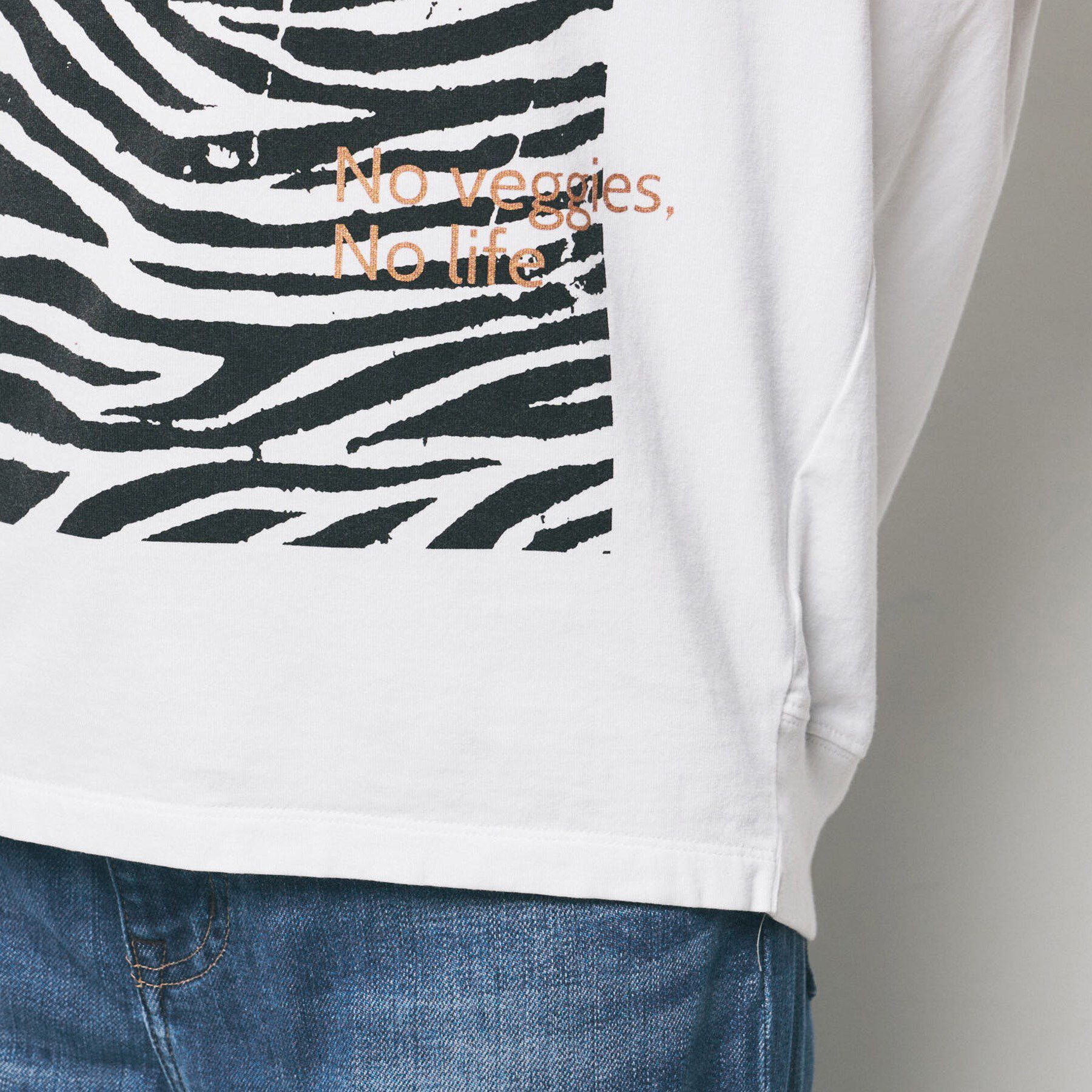 UNTITLED「【Munich】ゼブラプリントプルオーバー」|Tシャツ・カットソー|