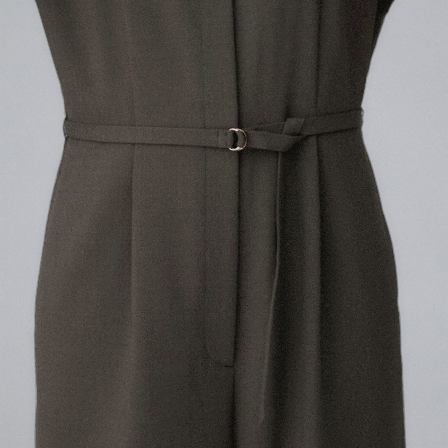 UNTITLED「【きれいめ/オールインワン】梳毛調合繊コンビネゾン」|オールインワン|