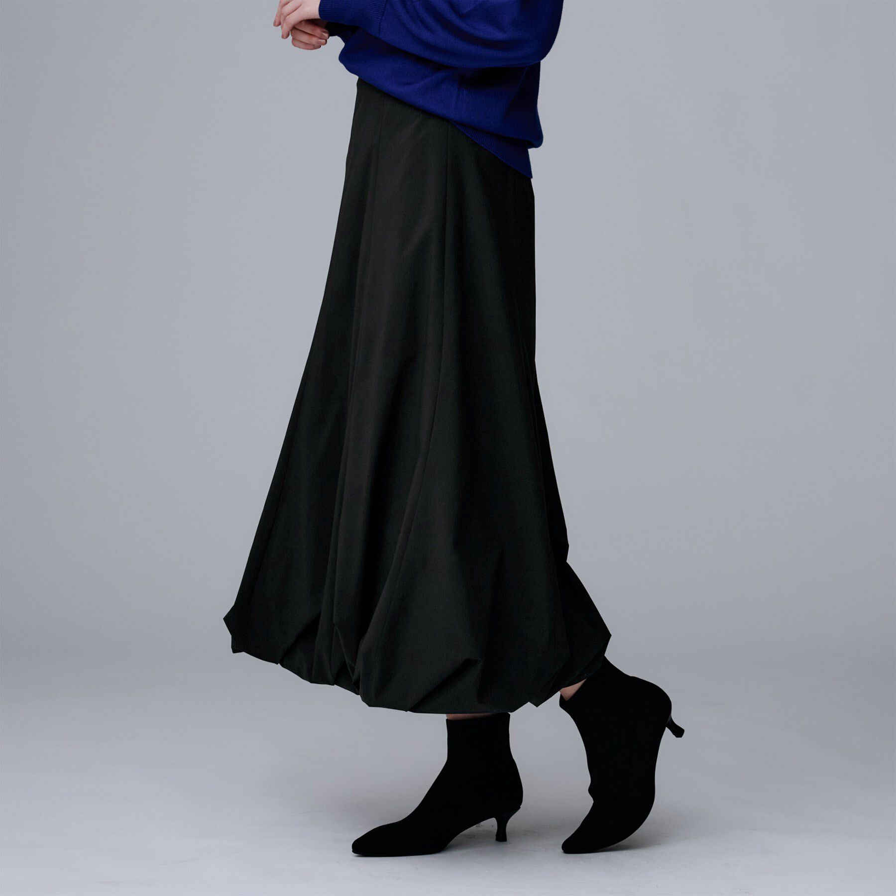 UNTITLED「【ストレッチ素材/撥水加工】バルーンスカート」|スカート|