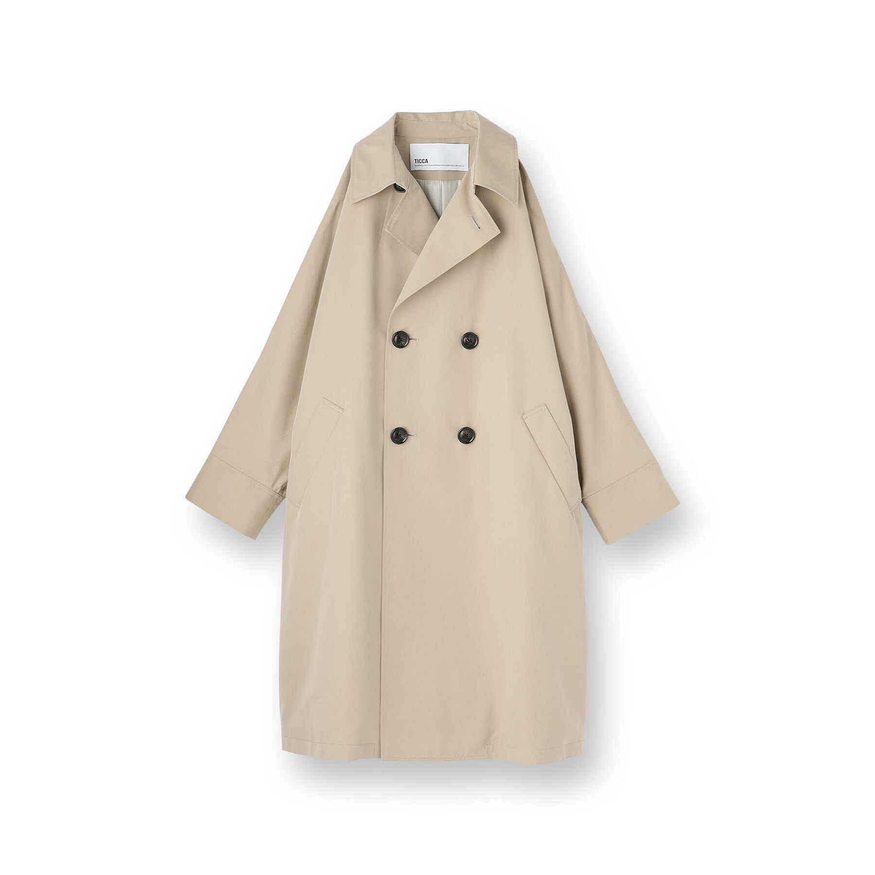 UNTITLED「【TICCA】テントトレンチコート」|トレンチコート|