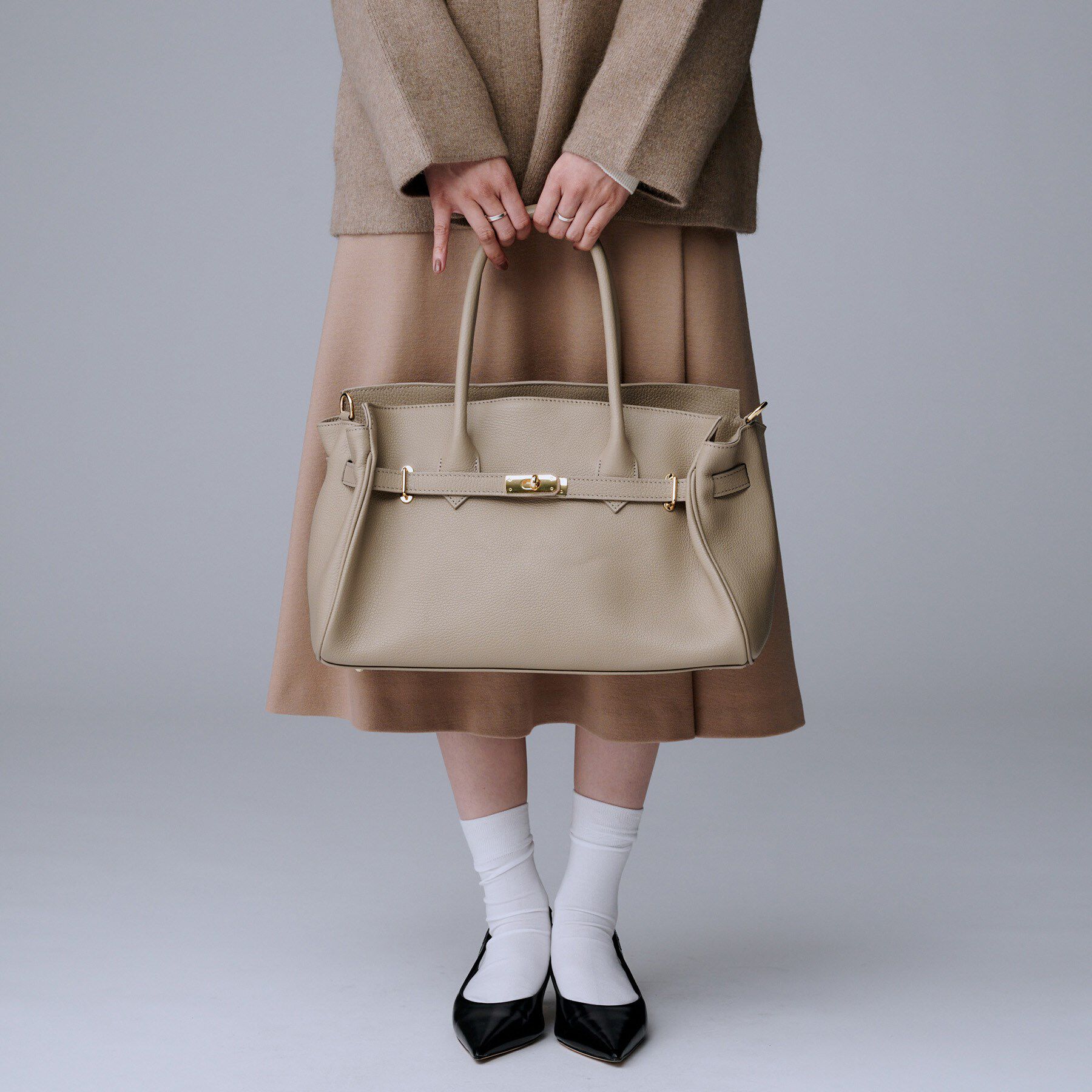 UNTITLED「MILOS別注レザートート」|トートバッグ|