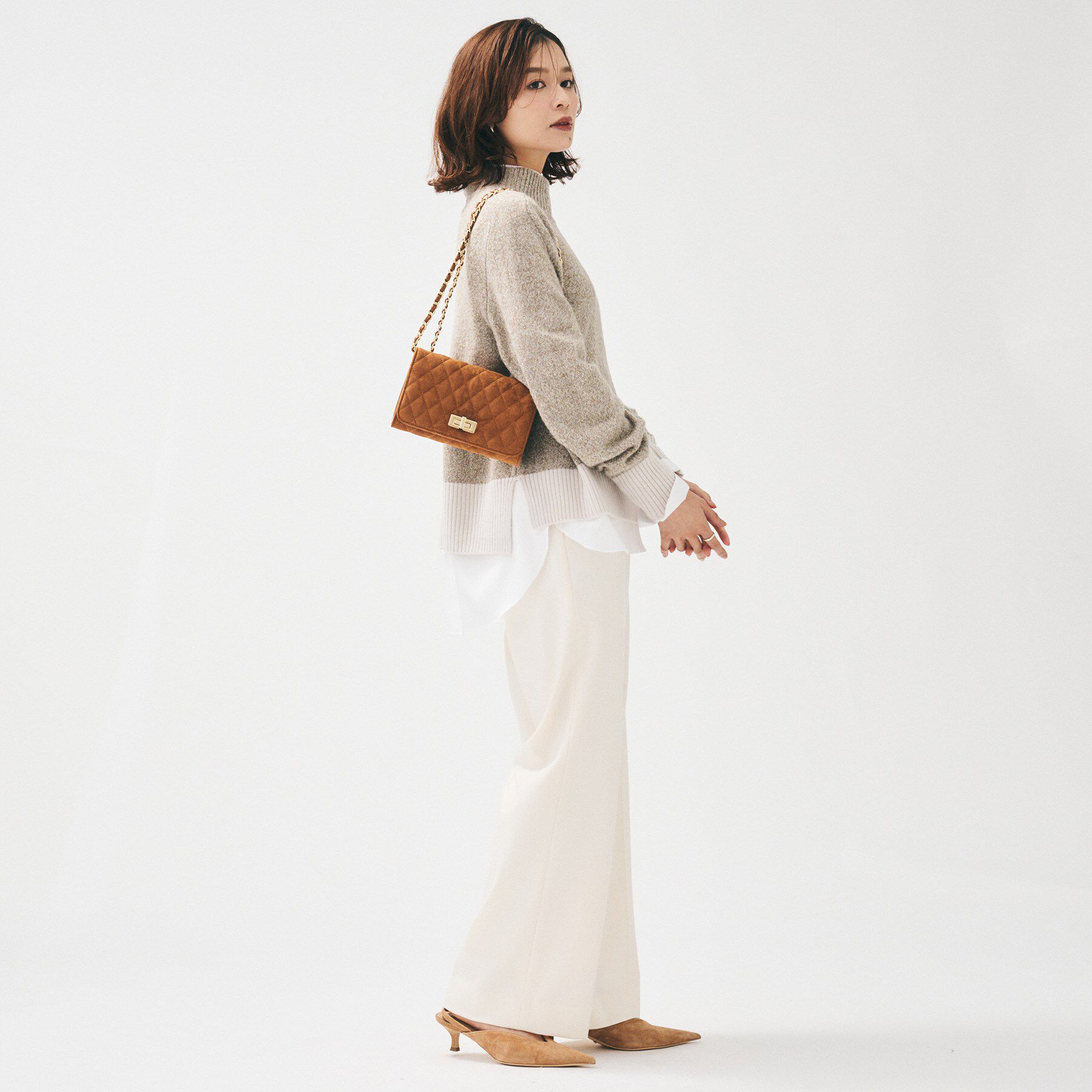 UNTITLED「キルティングチェーンショルダー」|ショルダー・メッセンジャー|