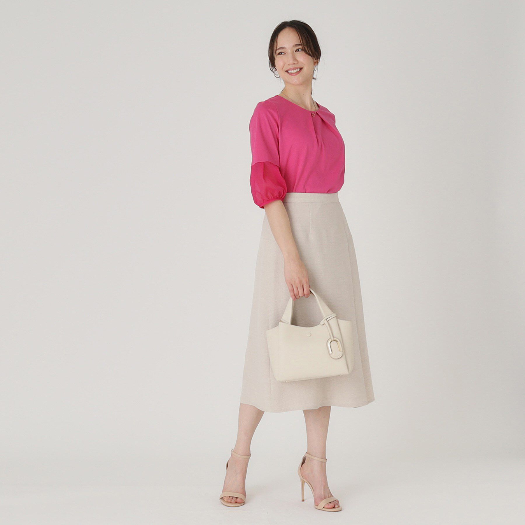 COUP DE CHANCE「【洗える／日本製】袖デザイントップス」|Tシャツ・カットソー|