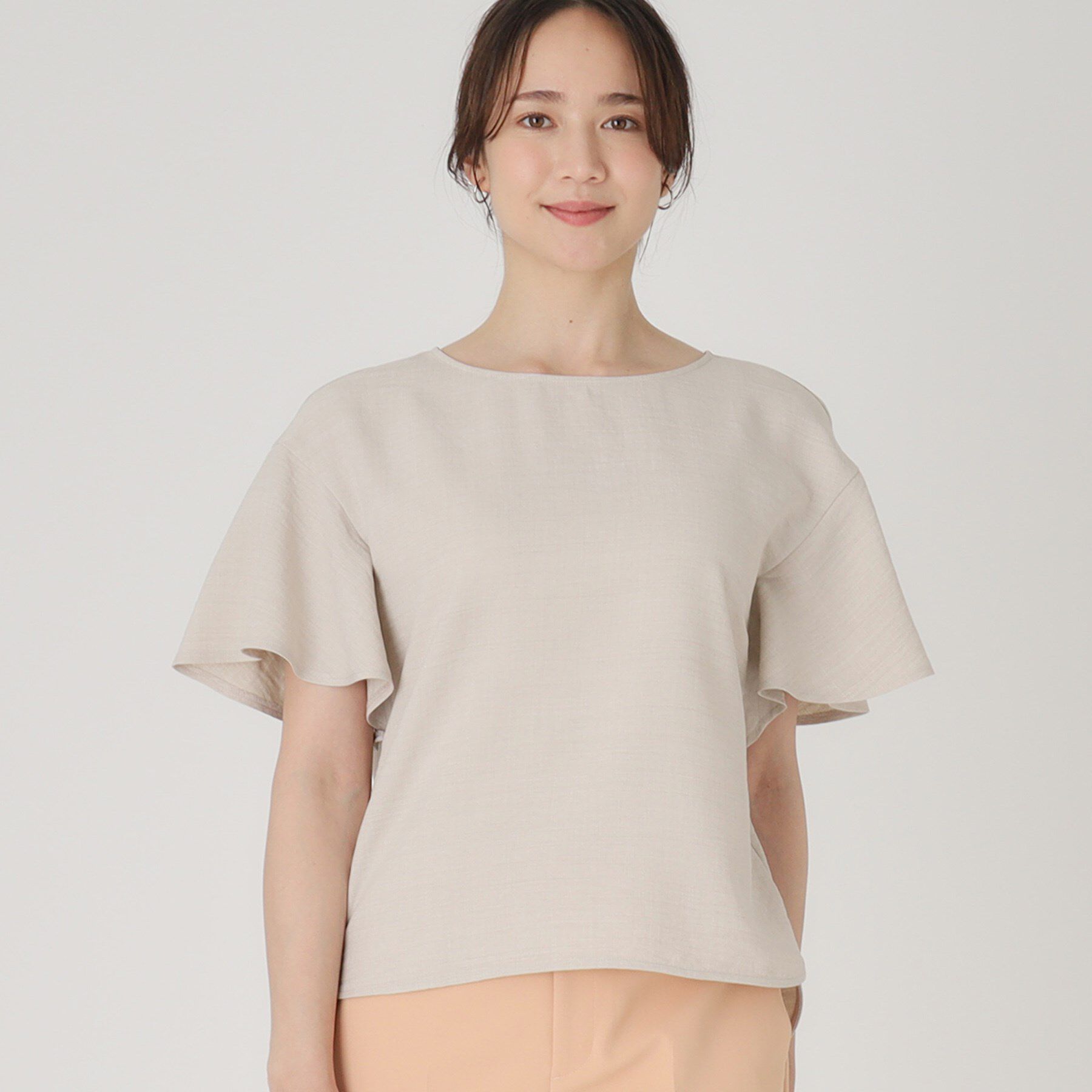 COUP DE CHANCE「【洗える】フレアー袖ブラウス」|シャツ・ブラウス|