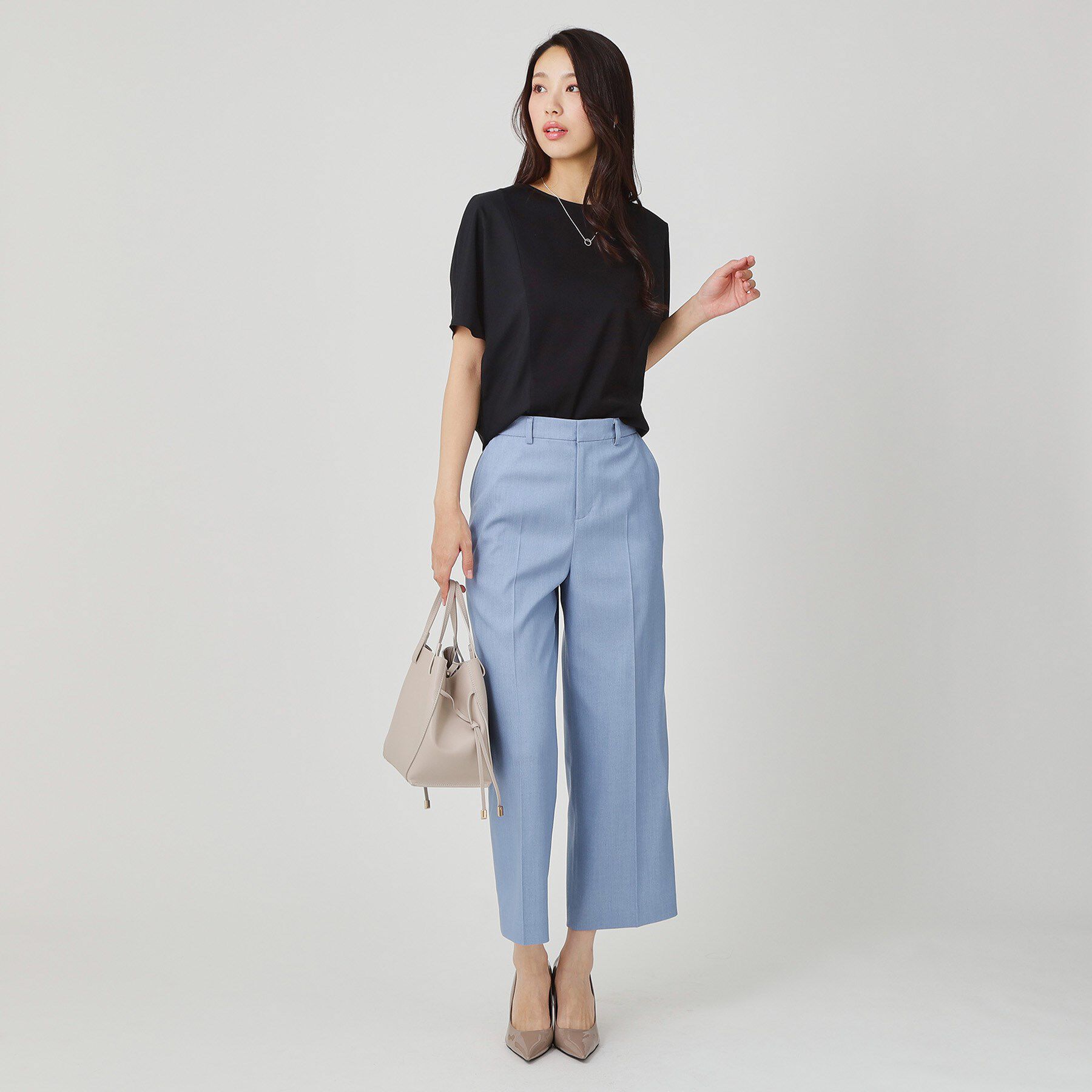 COUP DE CHANCE「【手洗い可／日本製】ドルマンジャージトップス」|Tシャツ・カットソー|