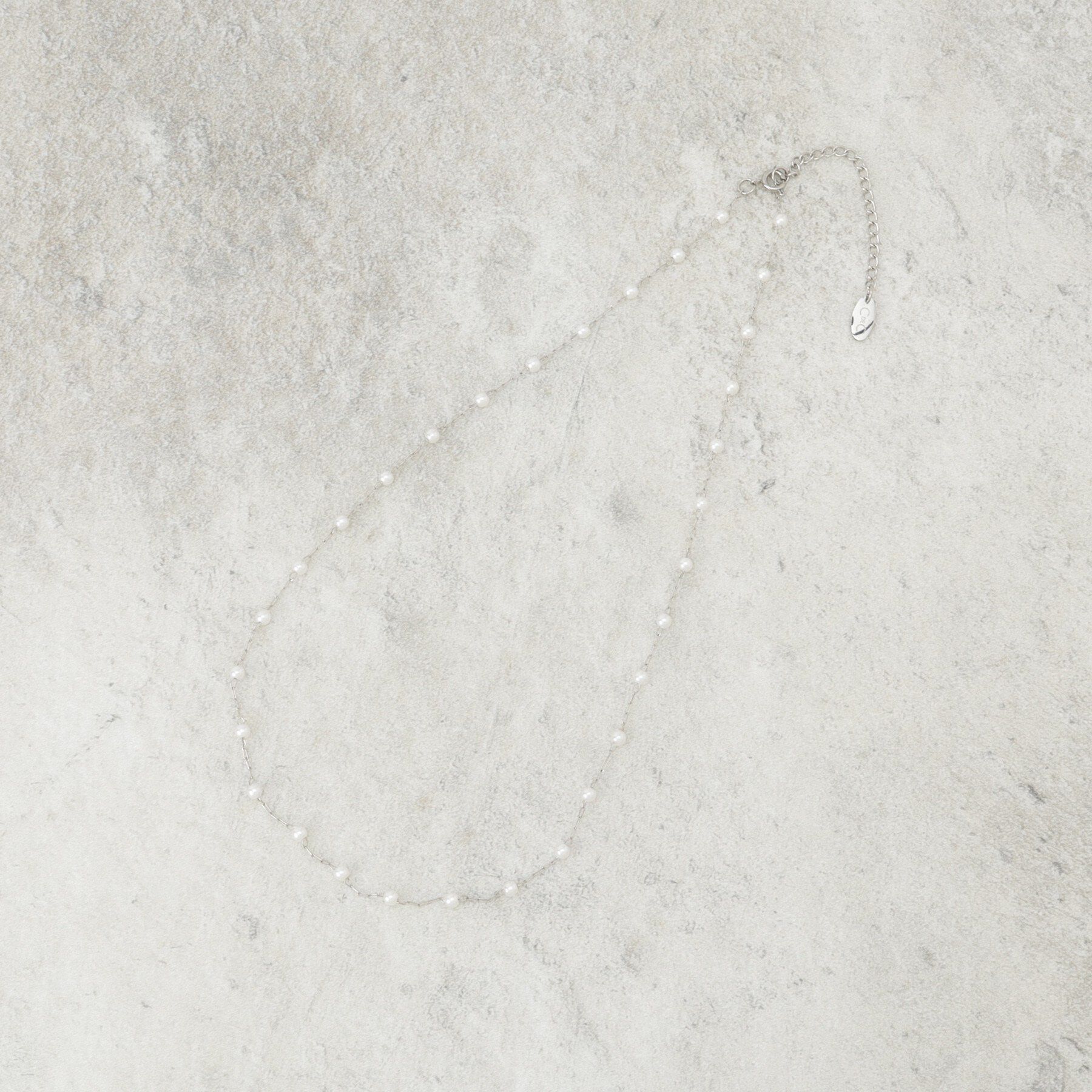 COUP DE CHANCE「【きれいめ・ギフト】ディオパール調ビーズネックレス」|ネックレス|