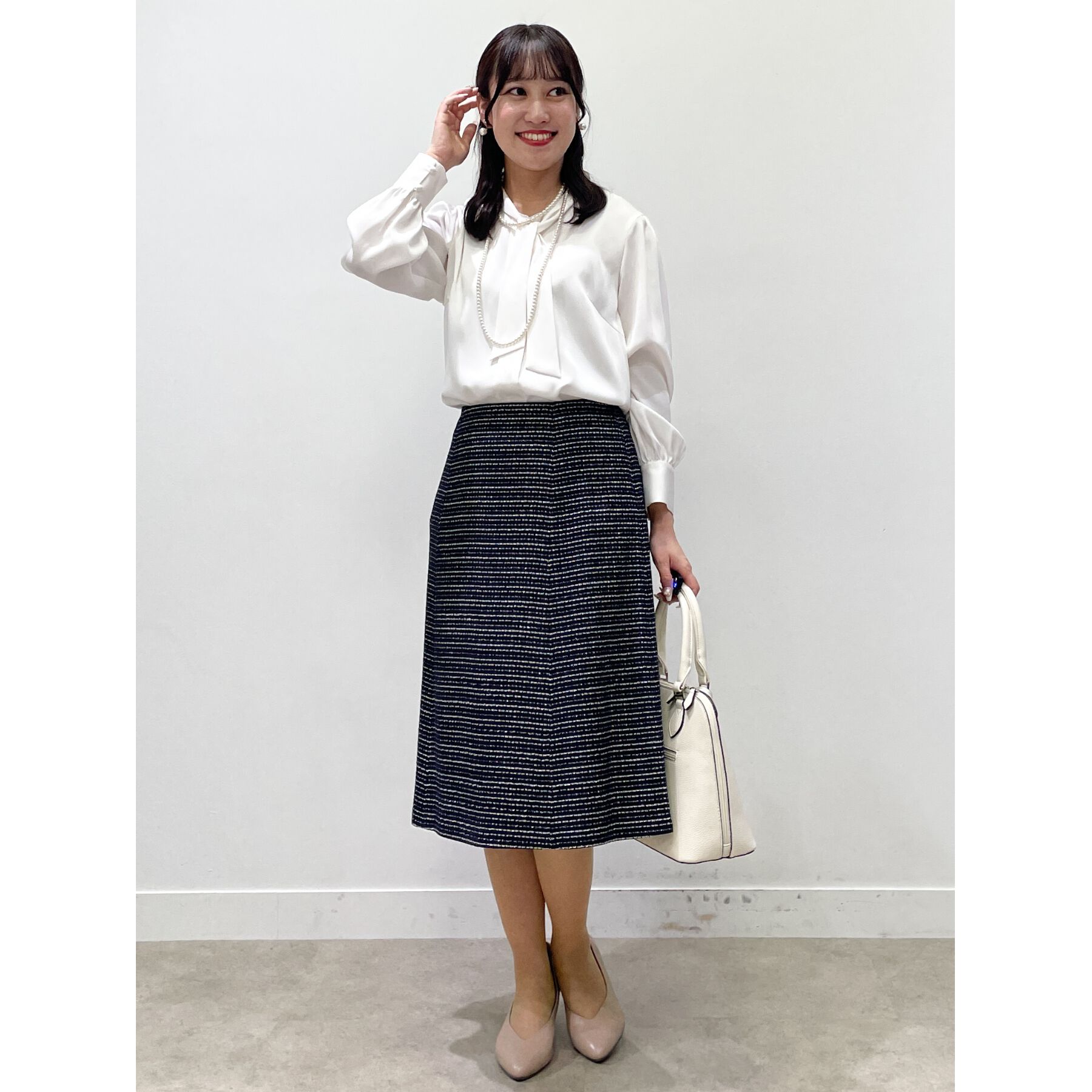 Reflect「【フォーマル/セットアップ可】ツイードスカート」|スカート|