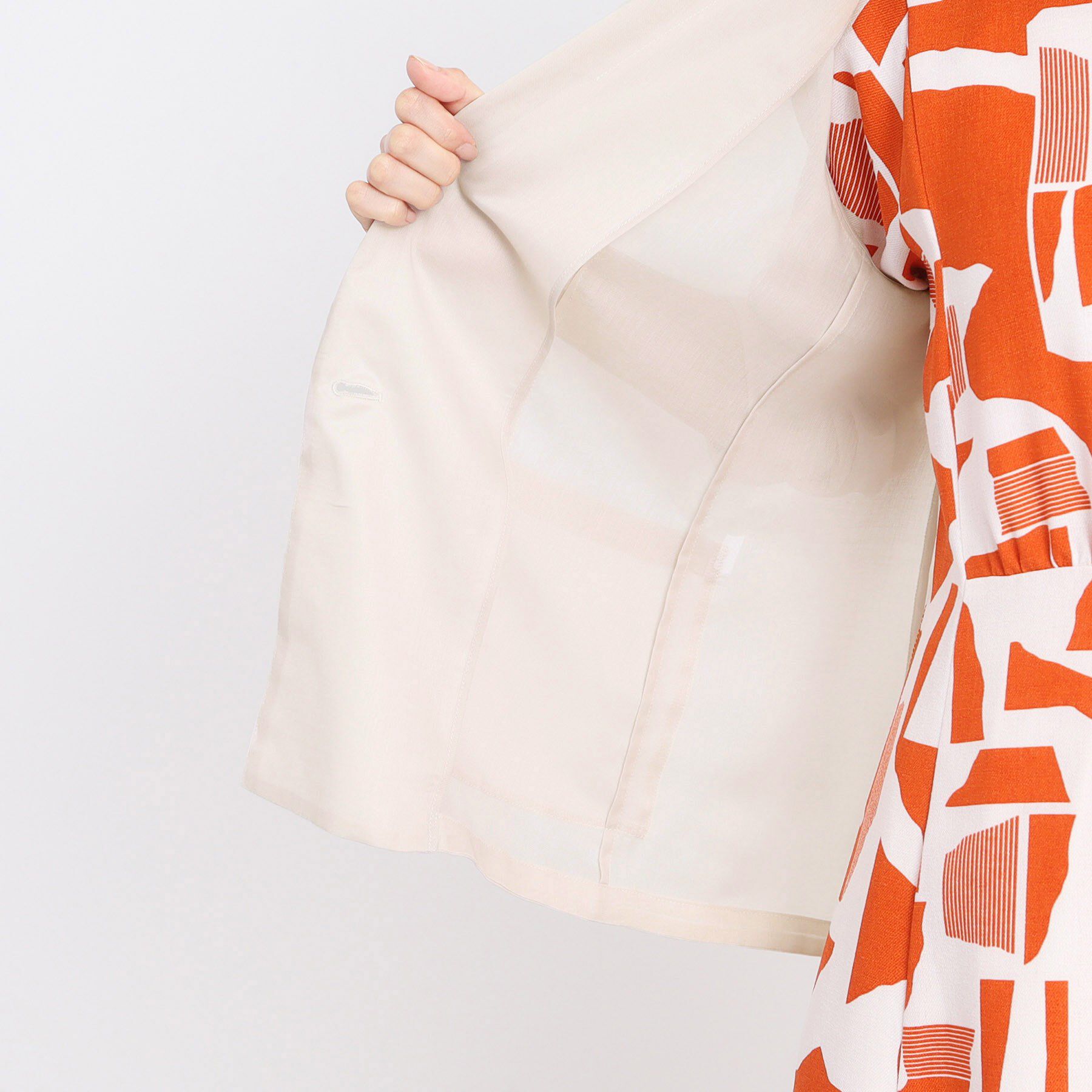 Reflect「【接触冷感／洗える】シアージャケット」|テーラードジャケット|