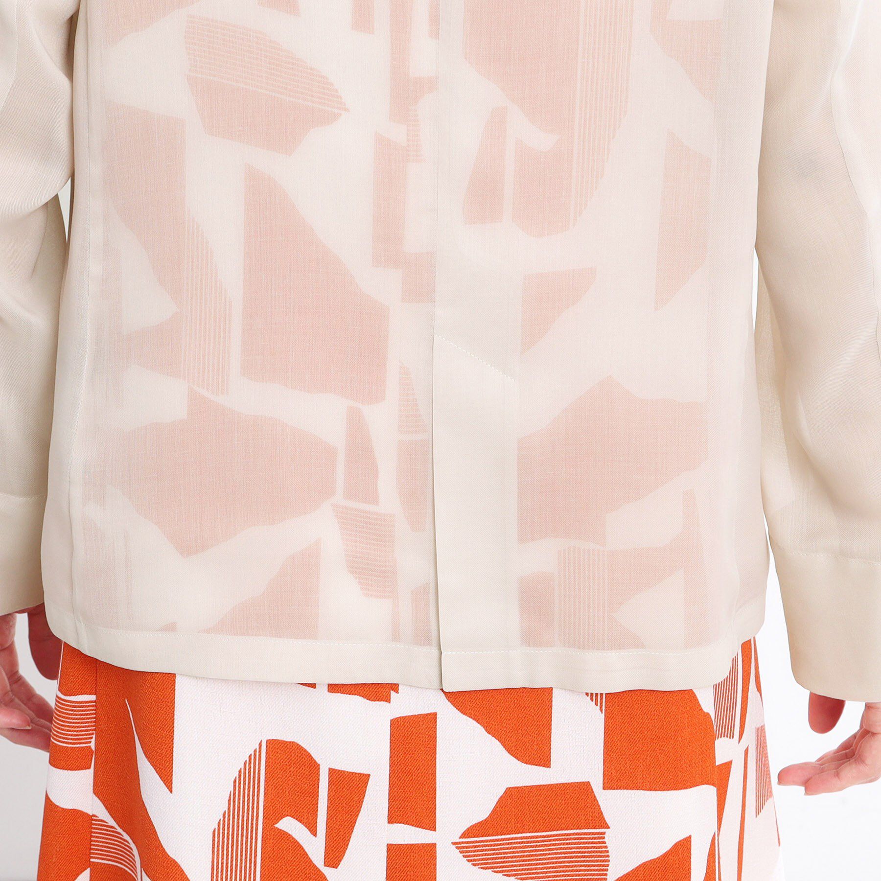 Reflect「【接触冷感／洗える】シアージャケット」|テーラードジャケット|