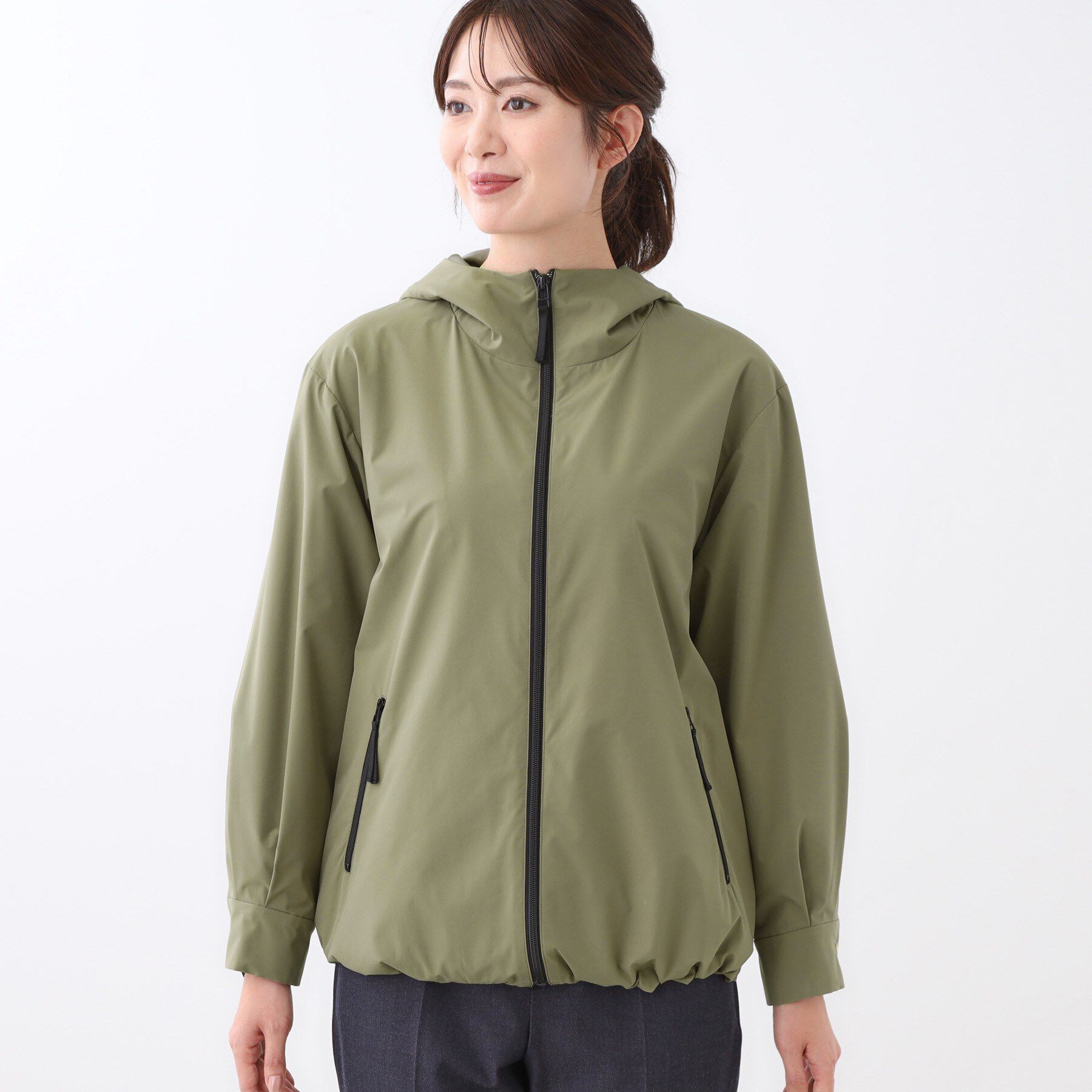 Reflect「【ライトアウター／キレイ見え／気軽な羽織に◎】スポーティライトアウター」|ブルゾン・スタジャン|