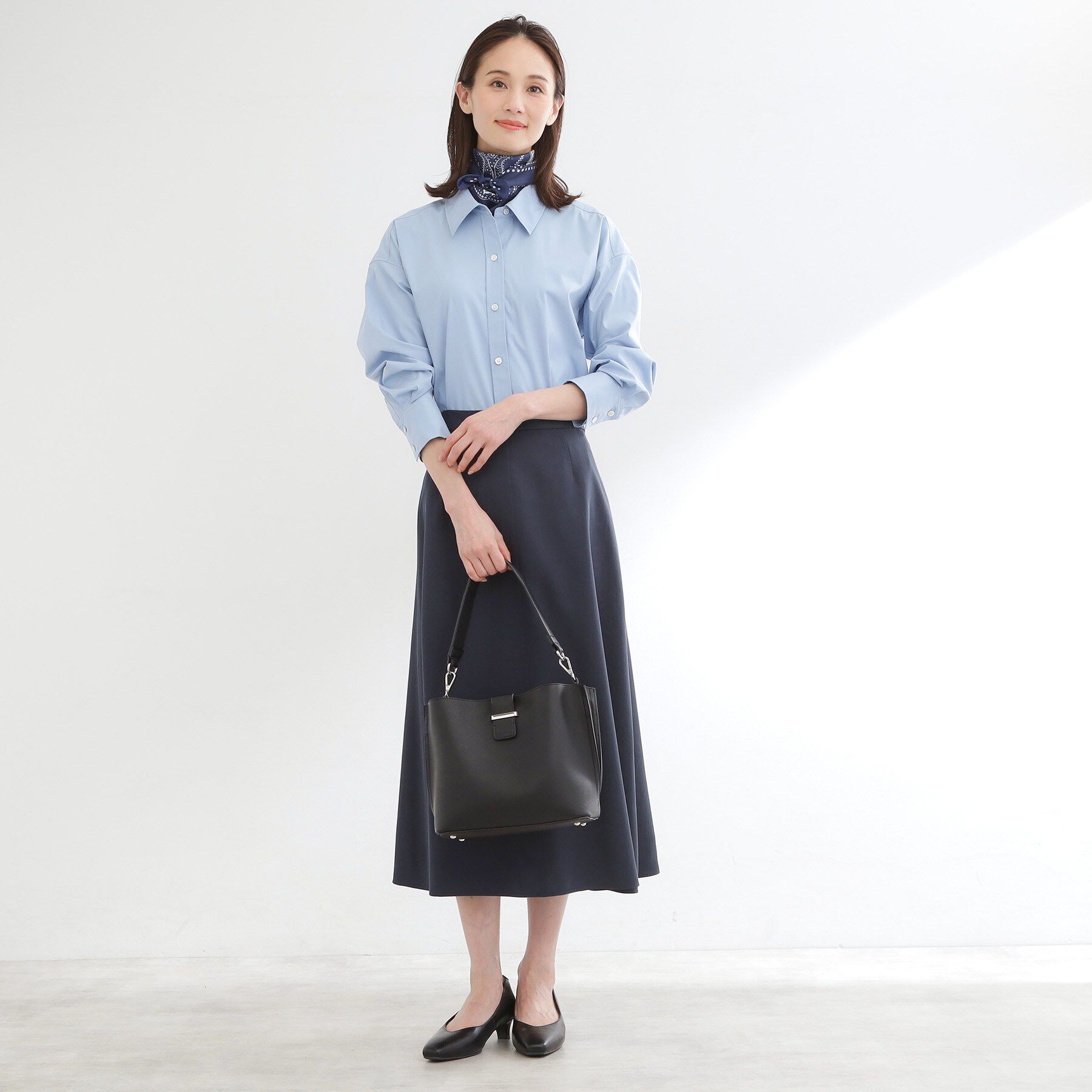 Reflect「【羽織りにも◎】タイプライタービッグシャツ」|シャツ・ブラウス|