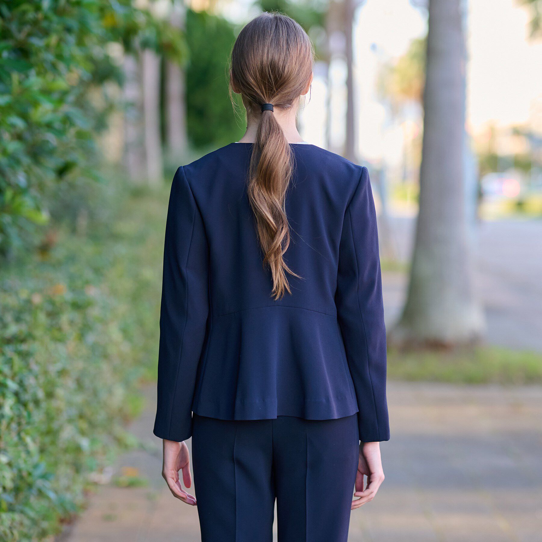 DRESSTERIOR「【セットアップ可/セレモニー】オケージョンSETUPジャケット」|ノーカラージャケット|