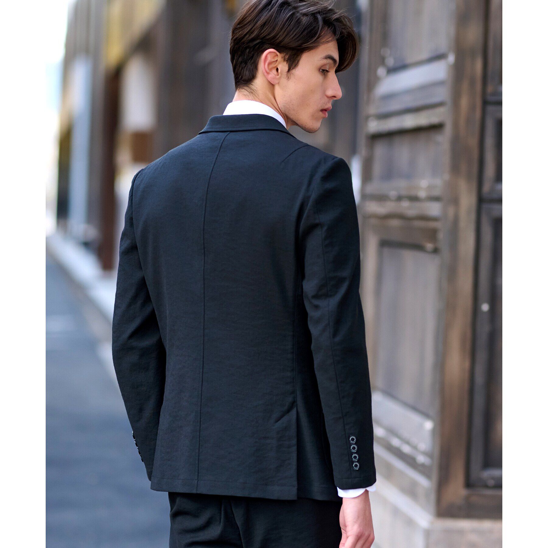 DRESSTERIOR「【洗える/セットアップ可】シェルタリングドライ ジャケット」|テーラードジャケット|