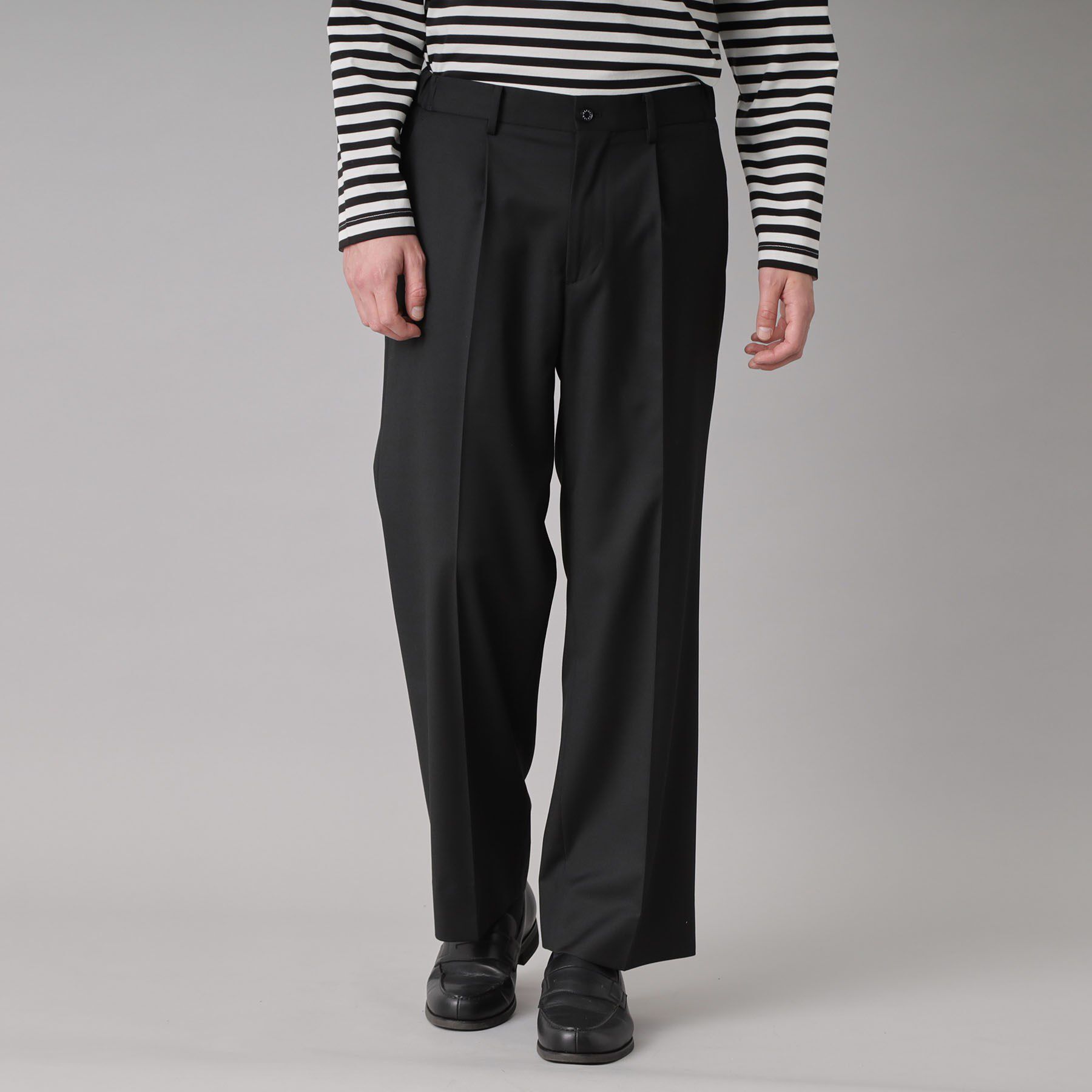 DRESSTERIOR「ウールブレンド イージーワイドパンツ」|その他|