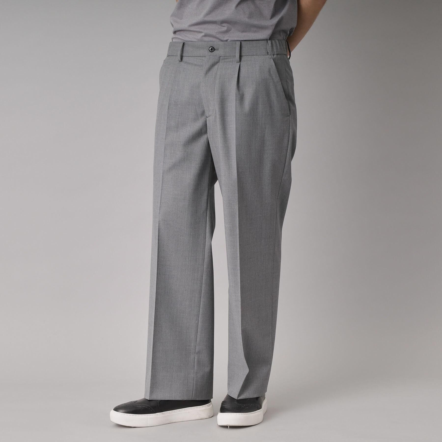 DRESSTERIOR「ウールブレンド イージーワイドパンツ」|その他|