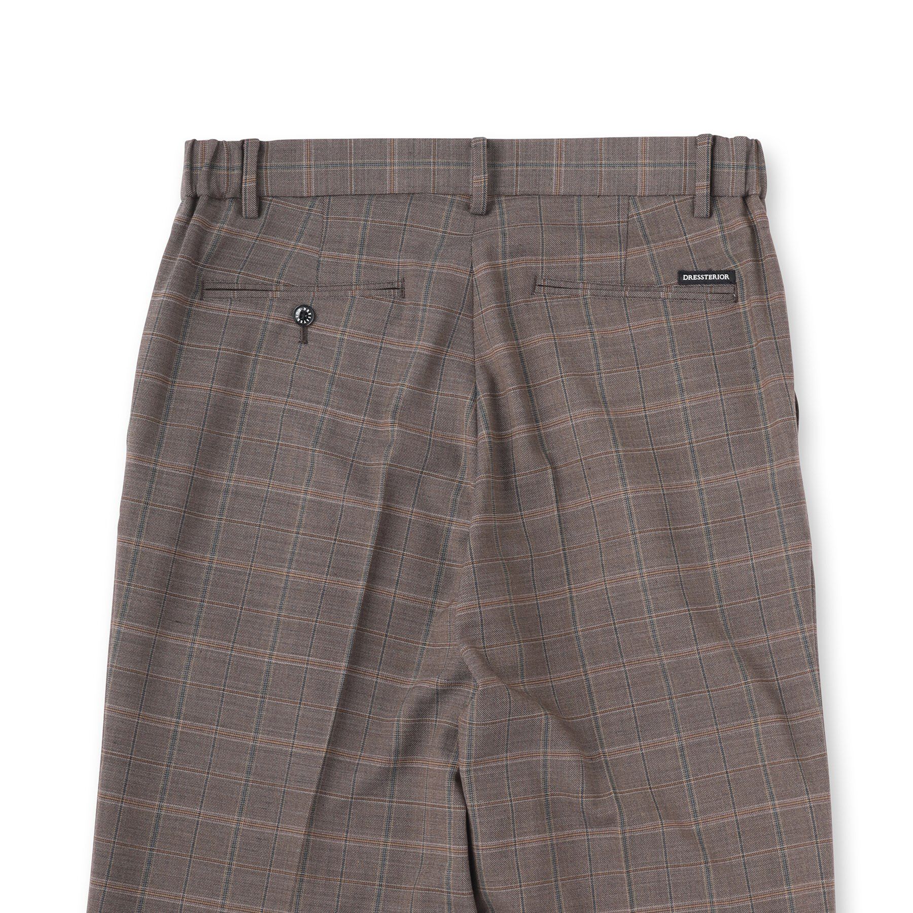 DRESSTERIOR「【セットアップ可】2WAYストレッチ チェック SET UP ワイドパンツ」|その他|