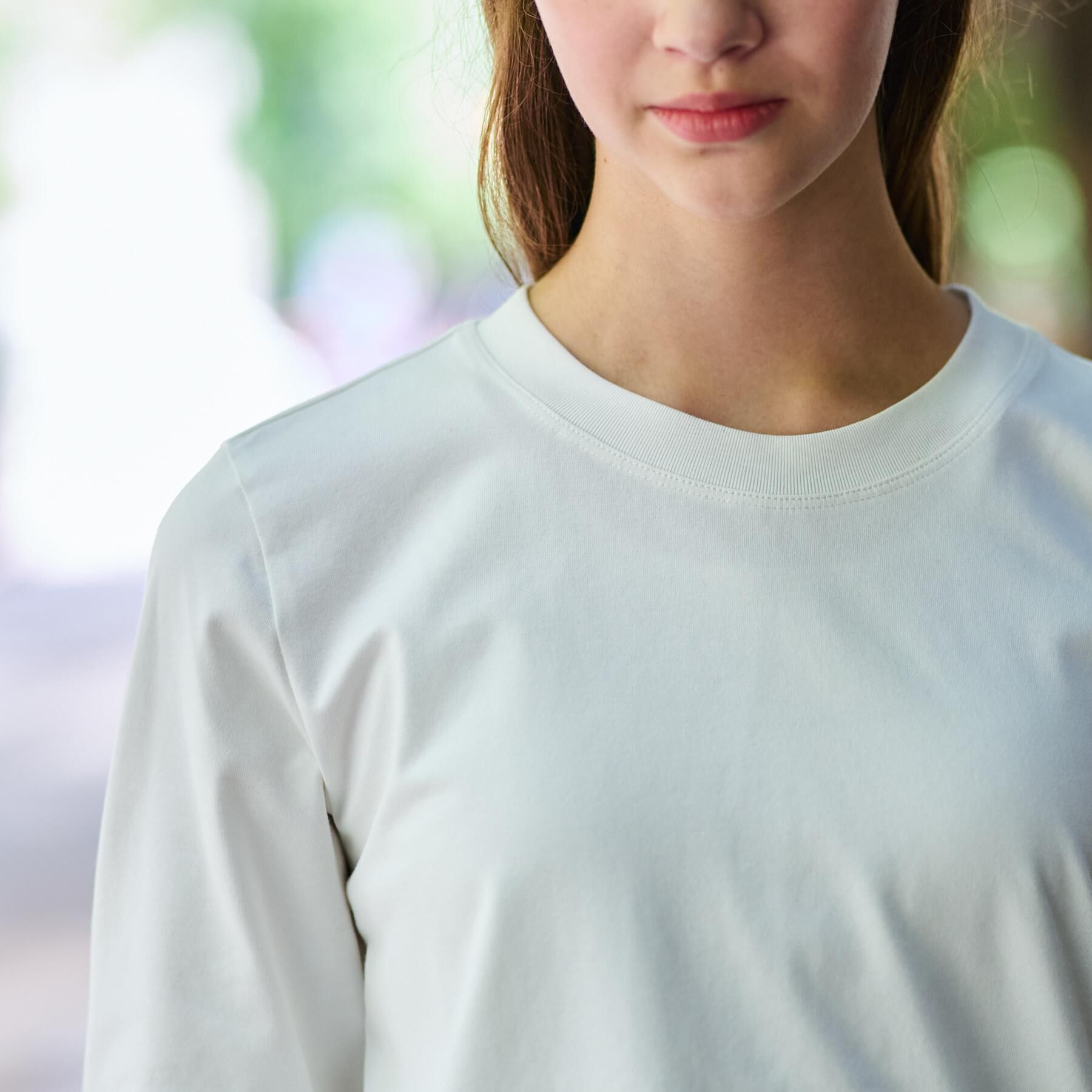 DRESSTERIOR「【洗える/五分丈】バックブリーズテック五分丈Tシャツ」|Tシャツ・カットソー|