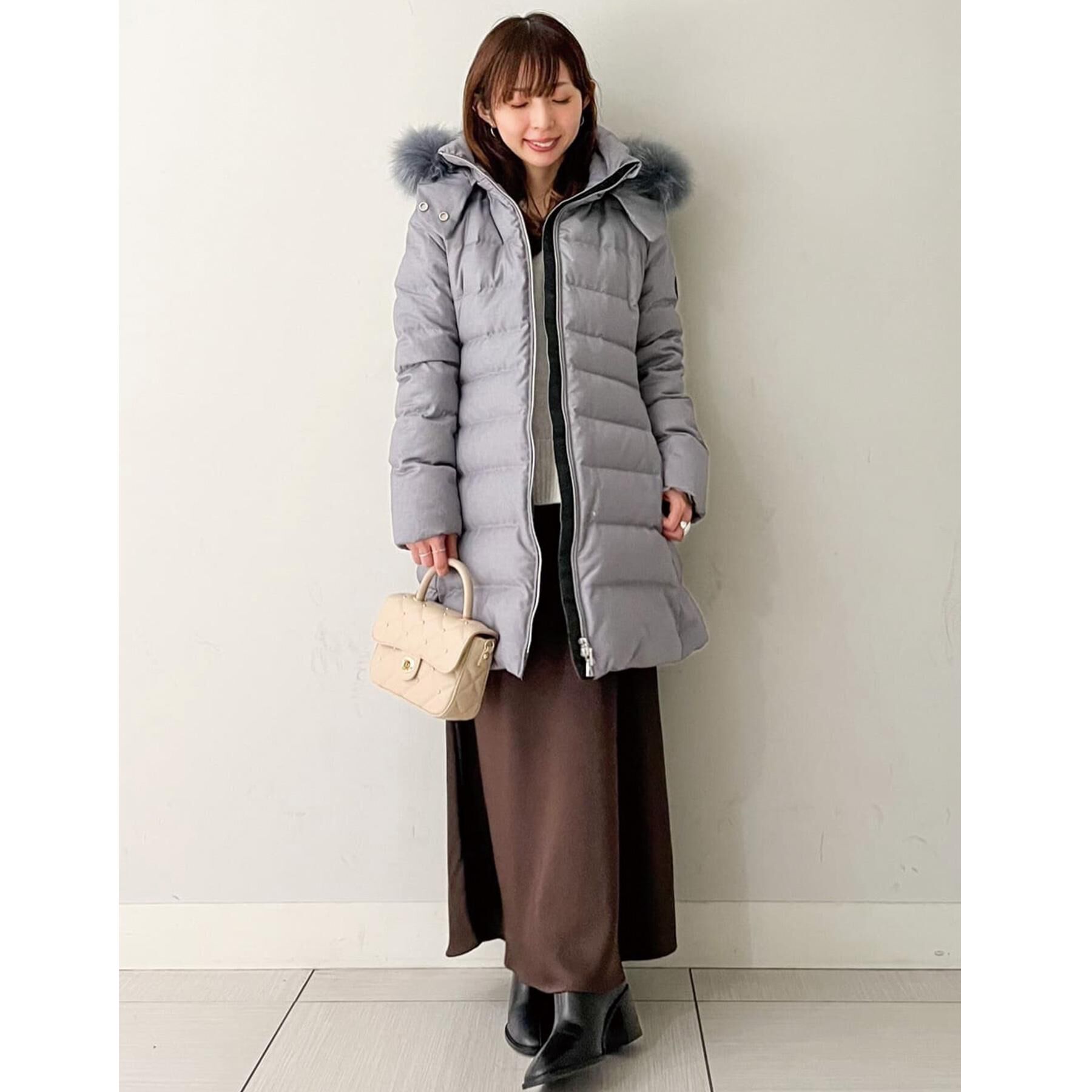 DRESSTERIOR「ストレッチヴィンテージサテンナロースカート」|スカート|