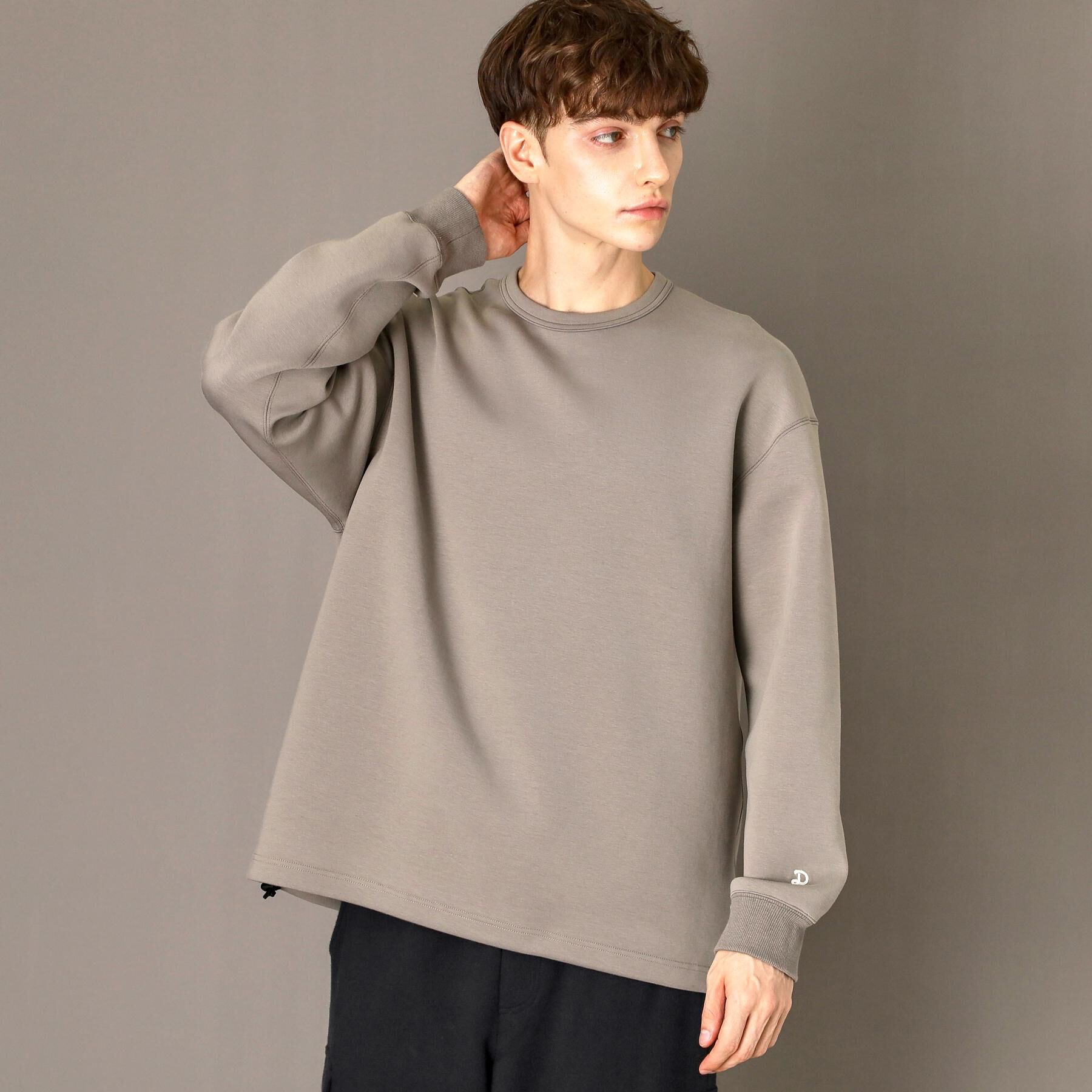 DRESSTERIOR「ストレッチ ダンボールプルオーバー」|Tシャツ・カットソー|